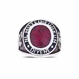 Ne Mutlu Türküm Diyene Yüzüğü Selçuklu Kartalı