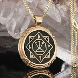 Oğuz Kağan Mührü Kolye