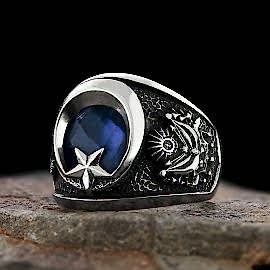 Osmanlı Devlet Armalı Yüzük Tuğralı