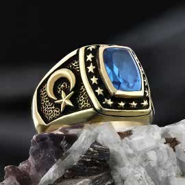 Osmanlı Tuğralı Gümüş Yüzük