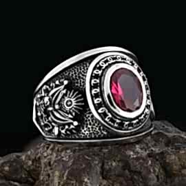 Osmanlı Yüzük Devlet Armalı & Tuğralı