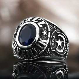 Özel Güvenlik Gümüş Yüzük