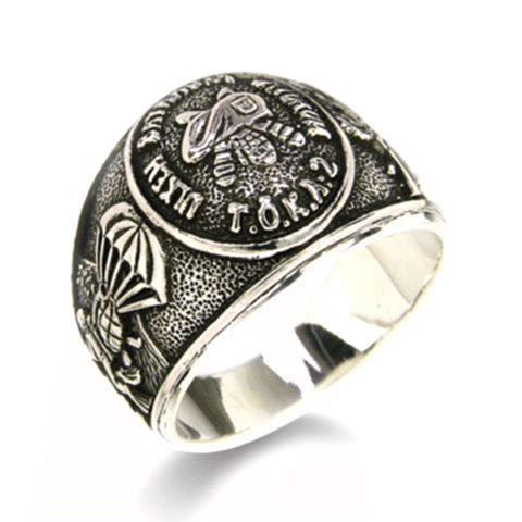 Özel Kuvvetler Yüzüğü, 925 Ayar Gümüş Özel Kuvvetler Yüzük