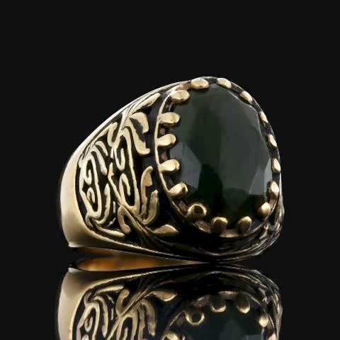Özel Tasarım Tourmaline Gümüş Yüzük, Zarif Tourmaline Taşıyla Tasarlanmış Gümüş Yüzük