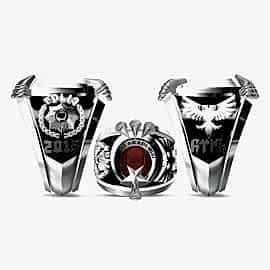 Polis Akademisi Yüzüğü 2015 Göktürkçe Türk