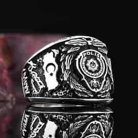 Polis Akademisi Yüzüğü 2019 - 4. Dönem Türkiye Haritalı