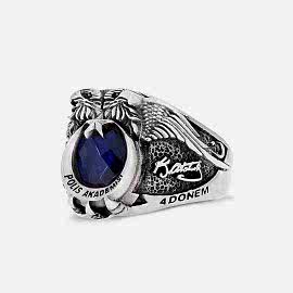 Polis Akademisi Yüzüğü 4. Dönem Atatürk İmzalı