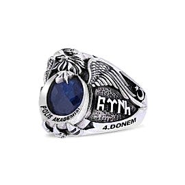 Polis Akademisi Yüzüğü Paem 4. Dönem Göktürkçe Türk