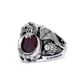 Polis Akademisi Yüzüğü Paem 4. Dönem Osmanlı Devlet Armalı