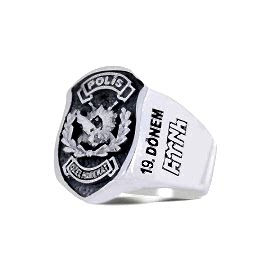 Polis Özel Harekat Yüzüğü 2017 - 19. Dönem Göktürkçe Türk