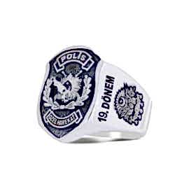 Polis Özel Harekat Yüzüğü 2017 - 19. Dönem Osmanlı Devlet Arması