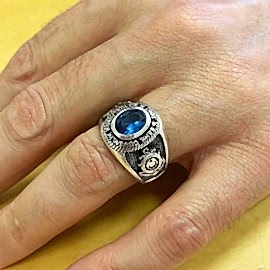 Sahil Güvenlik Komutanlığı Yüzüğü 2007 Osmanlı Devlet Armalı