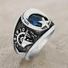 Sahil Güvenlik Komutanlığı Yüzüğü TSK Logolu