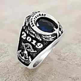 Sahil Güvenlik Yüzüğü Astsubay 2019 - 1000