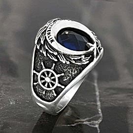 Sahil Güvenlik Yüzüğü Atatürk İmzalı