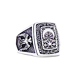 Selçuklu Kartalı & Osmanlı Devlet Arması Yüzüğü