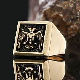 Selçuklu Kartallı Yüzük