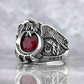 Tek Başlı Jandarma Uzman Komando Yüzüğü 2021