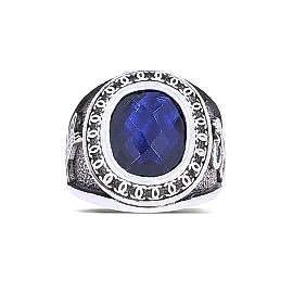 Tuğralı Osmanlı Yüzüğü Uluyan Kurt