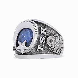 Türk Silahlı Kuvvetleri Yüzüğü 2017 Osmanlı Devlet Arması