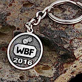 WBF 2016 Türkiye Özel  Gümüş Anahtarlık