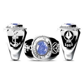 Ziya Kalkavan Denizcilik Lisesi Yüzüğü 1982